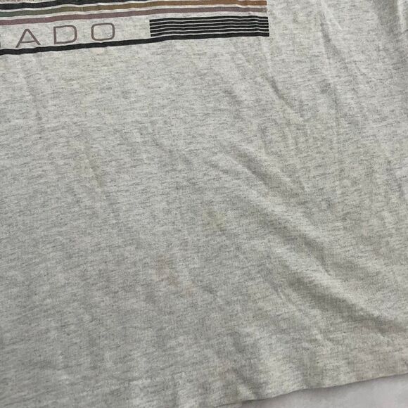 Vintage Colorado Graphic Tee Men's L 90s VTG Mountains Outdoors Oversized Unique - Picture 6 of 7